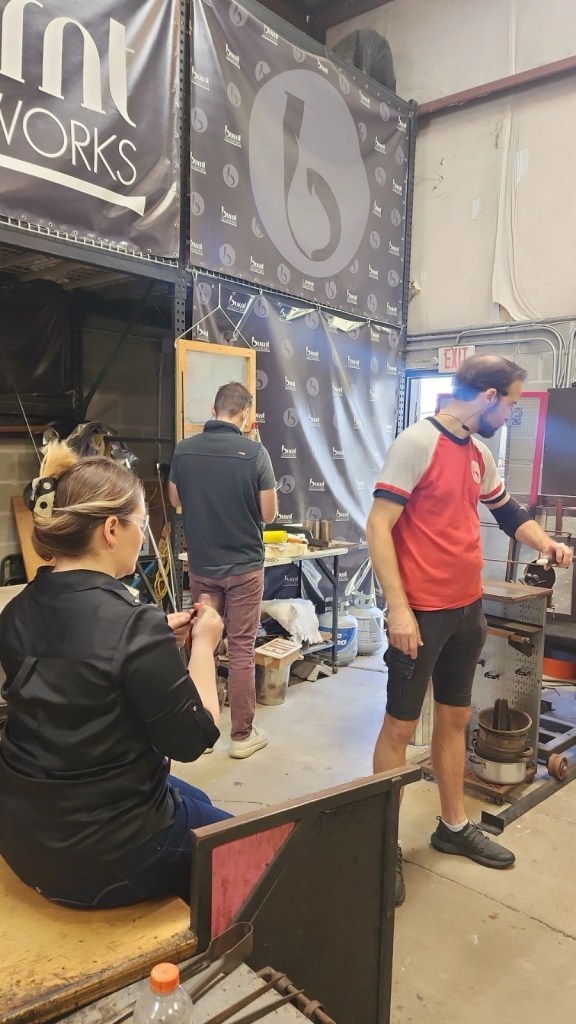 burnt glass works studio